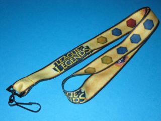 Official League of Legends Lanyard LOL Riot Games Promo Swag PAX Prime