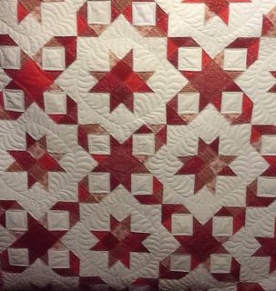 Custom Longarm Machine Quilting for Twin Size Quilt Top