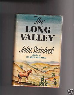 John Steinbeck The Long Valley First Printing 1938