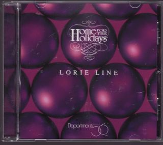 Lorie Line Home for The Holidays Christmas CD Dept 56