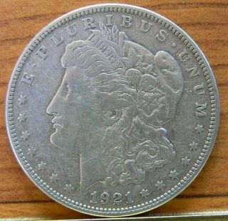 United States Morgan Silver Dollar 1921 D 1018