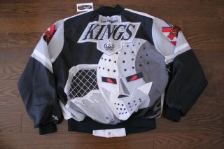 Vintage Los Angeles Kings Chalk Line Fanimation Jacket Sz L 1990s NHL