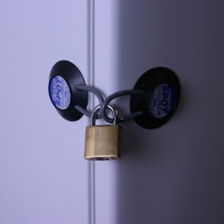 SecurTech Refrigerator Lock Freezer Lock Security Kit ~ Secure Your
