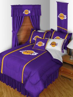 Los Angeles Lakers Comforter Bedskirt Sham Set