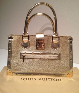 Louis Vuitton Suhali Le Fabuleux in Gold Limited Edition 100 Authentic
