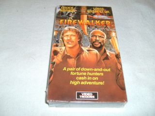 Firewalker (VHS, 1986)   CHUCK NORRIS / LOU GOSSETT JR.   NEW