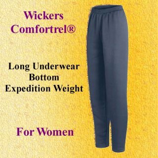 WICKERS Women Long Underwear Bottom Cold Temperature Expedition Weight