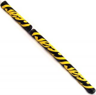 New Yes C Groove 2 Piece Black Yellow Long Putter Grip