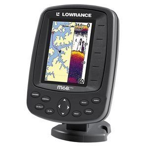New Lowrance M68C Single Frequency Combo Marine GPS Fishfinder