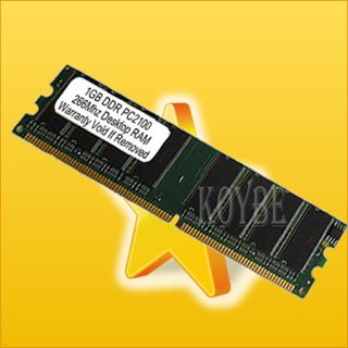 1GB DDR PC2100 266 MHz Low Density Memory for Desktop