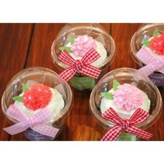 300 Cupcake Favor Boxes Clear Plastic Containers