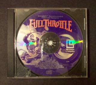 Full Throttle PC 1996 Lucas Arts