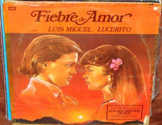 Luis Miguel Lucerito Fiebre de Amor LP VG