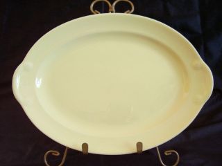 Vintage Luray Pastels Taylor Smith and Taylor Yellow Serving Platter