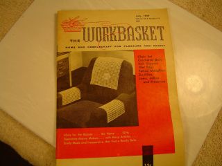 July 1959 Back Issue of The Workbasket Needlecraft Magazine