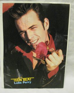 Luke Perry 90210 Pinup clipping 90s Flower for You