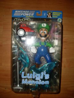 RARE Luigis Mansion Nintendo Power Figure SEALED