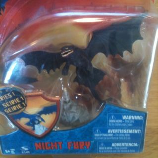 2010 Dream Works How to Train Your Dragon Night Fury Series 1 Figure
