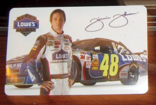 Lowes Lowes Team Racing NASCAR Driver Jimmie Johnson 48 2009 Gift