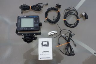 Lowrance LMS 350A Sonar GPS with GPS Antenna