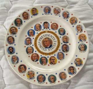 of The United States Lyndon B Johnson Collectors Plate