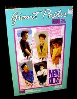 New Kids on The Block Unopened 500 PC Poster Puzzle Grn