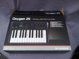 Audio Oxygen 25 USB MIDI Controller Keyboard