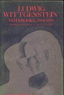 Ludwig Wittgenstein Notebooks 1914 1916 1969 Edition