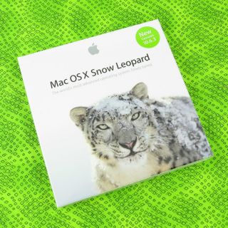 Apple Mac OS x Snow Leopard 10 6 Full Retail Install DVD for MacBook