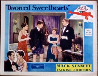 Divorced Sweethearts 29 LC Mack Sennett Comedy Where Are The