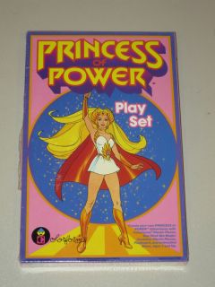 N1. Princess of Power Play Set MINT in Sealed Box Colorforms 1985