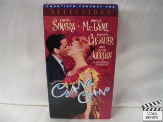Can Can VHS Frank Sinatra Shirley MacLaine 086162869631
