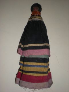 Old Vintage Seminole Indian Doll 7 Tall