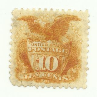 Unused Scott 127 10c Yellow Stamp Book Value $1500
