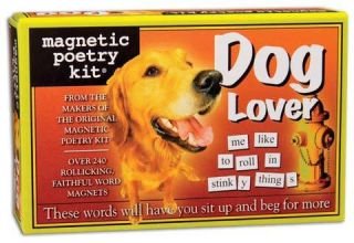 Magnetic Poetry® Dog Lover Kit Current Edition 3137