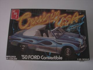 50 Ford Convertible Barris AMT 1 25 Scale SEALED Box
