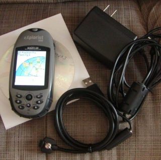 Magellan eXplorist 500 Color Hand Held GPS Bundle