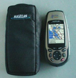 Magellan Meridian Color GPS Receiver with Magellan Protective Case