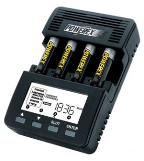 Maha AA AAA Battery Charger Analyzer Powerex MH C9000 Euro Plug