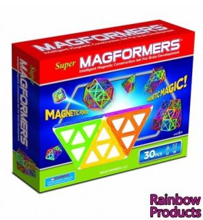 Super Magformers 30pcs Set Brand New