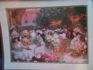 1991 DIMENSIONS NEEDLEPOINT KIT DINNER AT THE RITZ VICTORIAN FRANCE
