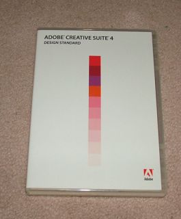 Adobe Creative Suite 4 Design Standard Apple Software