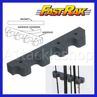Fast Rack Fishing Rod Pole Rest Stand for Car Wall etc Magnetic and