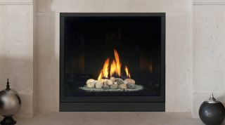 Majestic Direct Vent Gas Fireplace Solitaire Clean Face Monessen