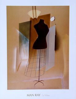 Man Ray 16x20 Print La Voliere 1919 Dada Surrealism Art Poster
