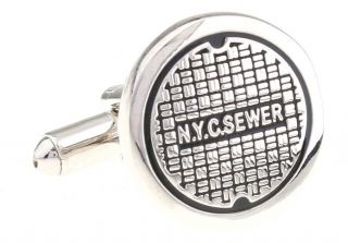 Black NYC New York City Sewer Manhole Cover Wedding Free SHIP