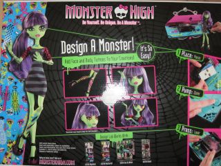 New Monster High Design Lab Create Your Own Monster Coolest Toy Evah