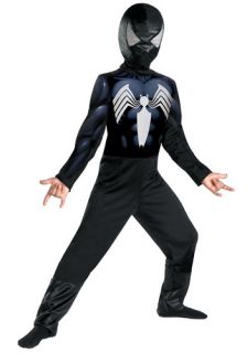  Suited Spiderman Costume Kids Venom Spider Man Costumes Size Small