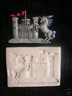 Fairy Castle Polymer Clay Push Mold Mystical
