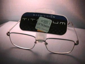 Magnivision Titanium Premium Reading Glasses 1 75